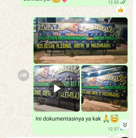 Pengiriman Papan Bunga Duka Karang Bogorejo