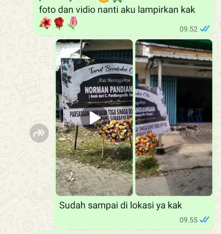 Pengiriman Karangan Bunga Karang Bogorejo